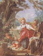 Jean Honore Fragonard Blind-Man-s Bluff oil painting on canvas